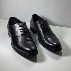 Kenneth Cole‎ reaction men’s size 10 Kylar  cap toe oxford black shoes